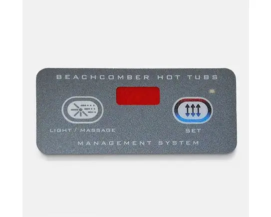 Control Panel Overlay Digital 1000 | Beachcomber Hot Tubs Winnipeg