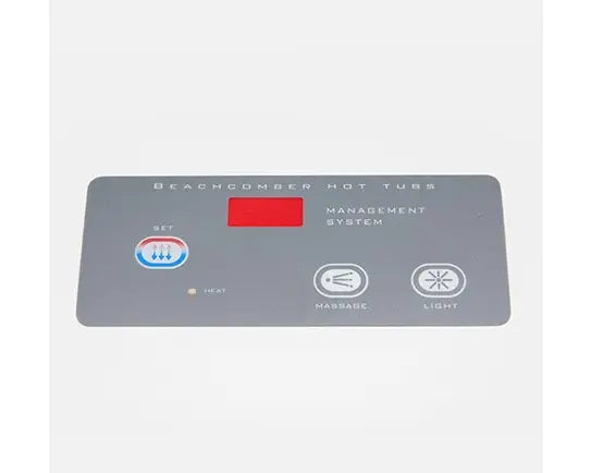 Control Panel Overlay Digital 2000 No Turbo | Beachcomber Hot Tubs Winnipeg