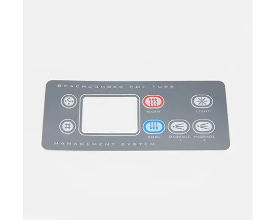 Control Panel Overlay Digital 3000 No Turbo | Beachcomber Hot Tubs Winnipeg