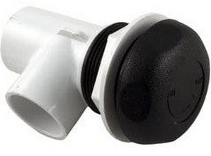 1&quot; On/Off Turn Valve Single Port (Black)