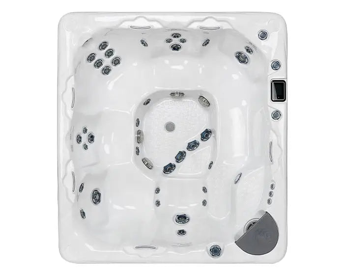 Beachcomber Hot Tubs Model 720 Hybrid4 SLB Edition overhead view | Beachcomber Hot Tubs Winnipeg