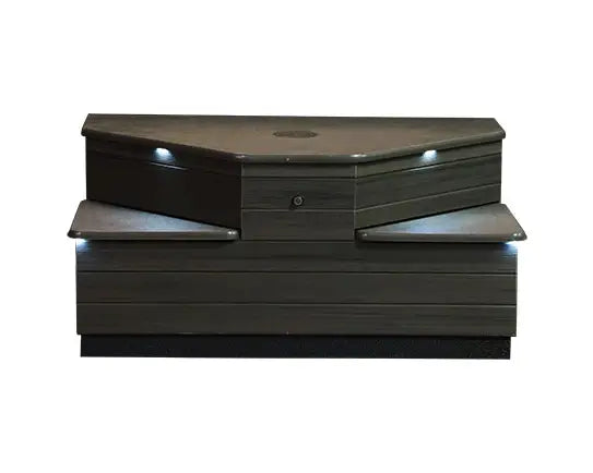 Signature H Step Ebony Steel With Guiding | Beachcomber Hot Tubs Winnipeg