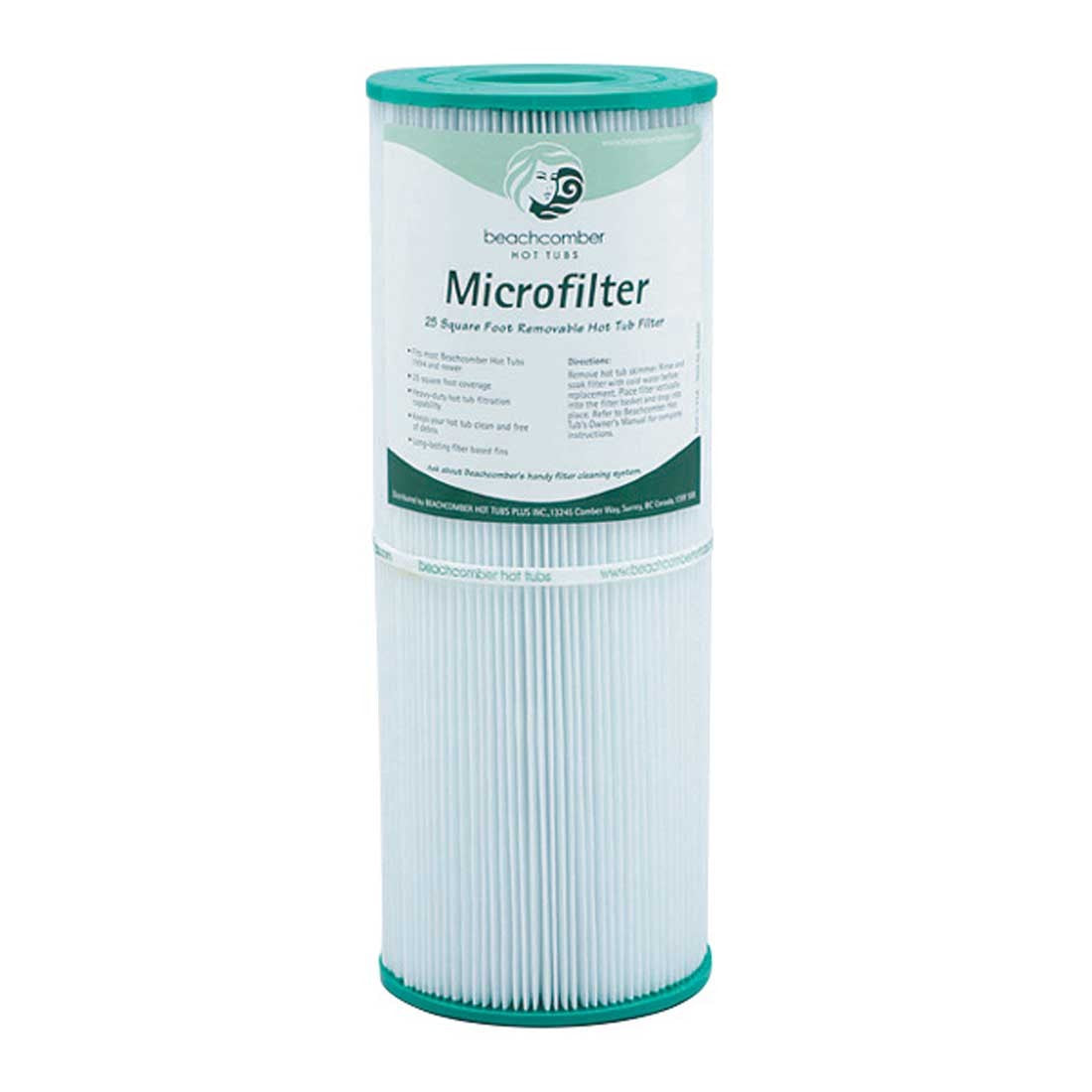 Microfilter Cartridge 25 Sq/Ft | Beachcomber Hot Tubs Winnipeg