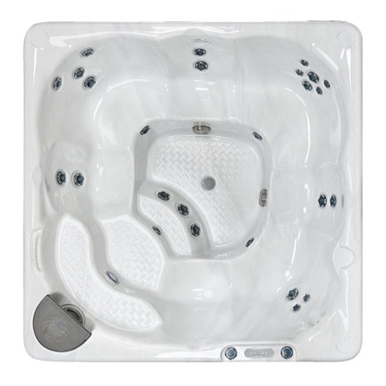 Beachcomber Hot Tubs Model 380 LEEP overhead view | Beachcomber Hot Tubs Winnipeg